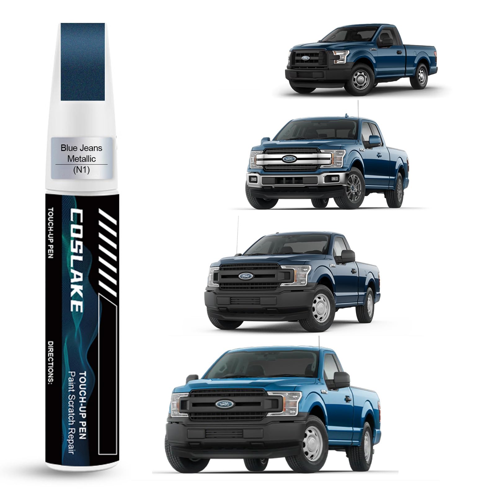 COSLAKE Car Touch Up Paint(Blue Jeans Metallic(N1)) - paints and primers | Mubboo