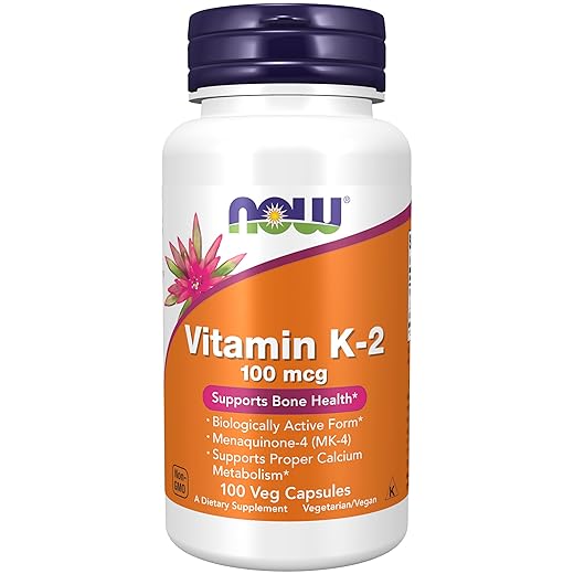 Vitamin K2 MK-4 100 mcg Veg Capsules