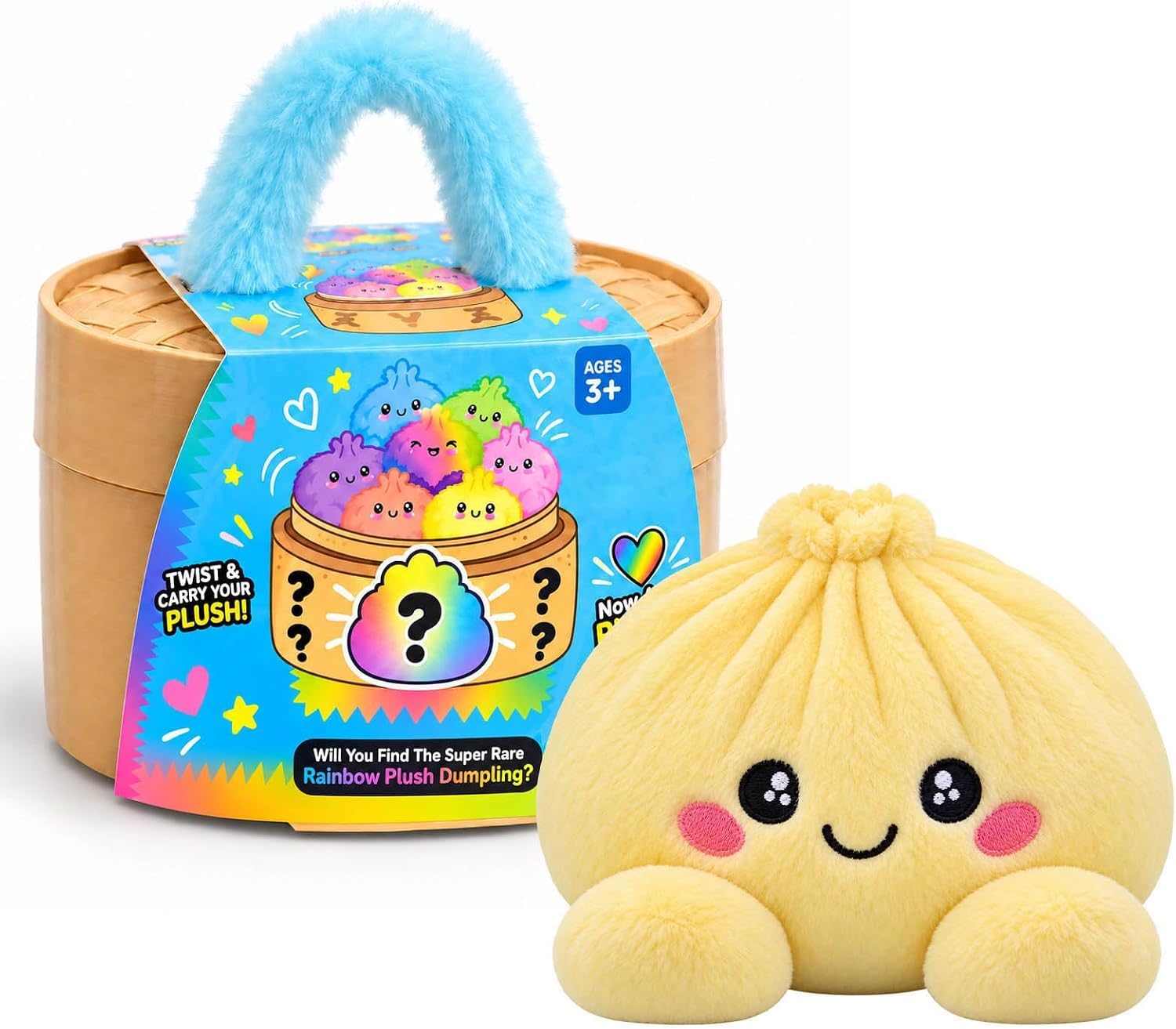 Cute Plush Stuffed Steamed Pillow Home Decor，YE