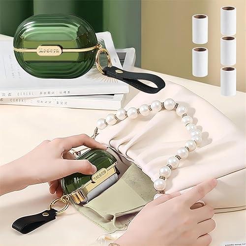 Miniatura 4 de Rodillo de pelusa de doble cara, removedor de pelo de mascotas reutilizable, tamaño de viaje portátil