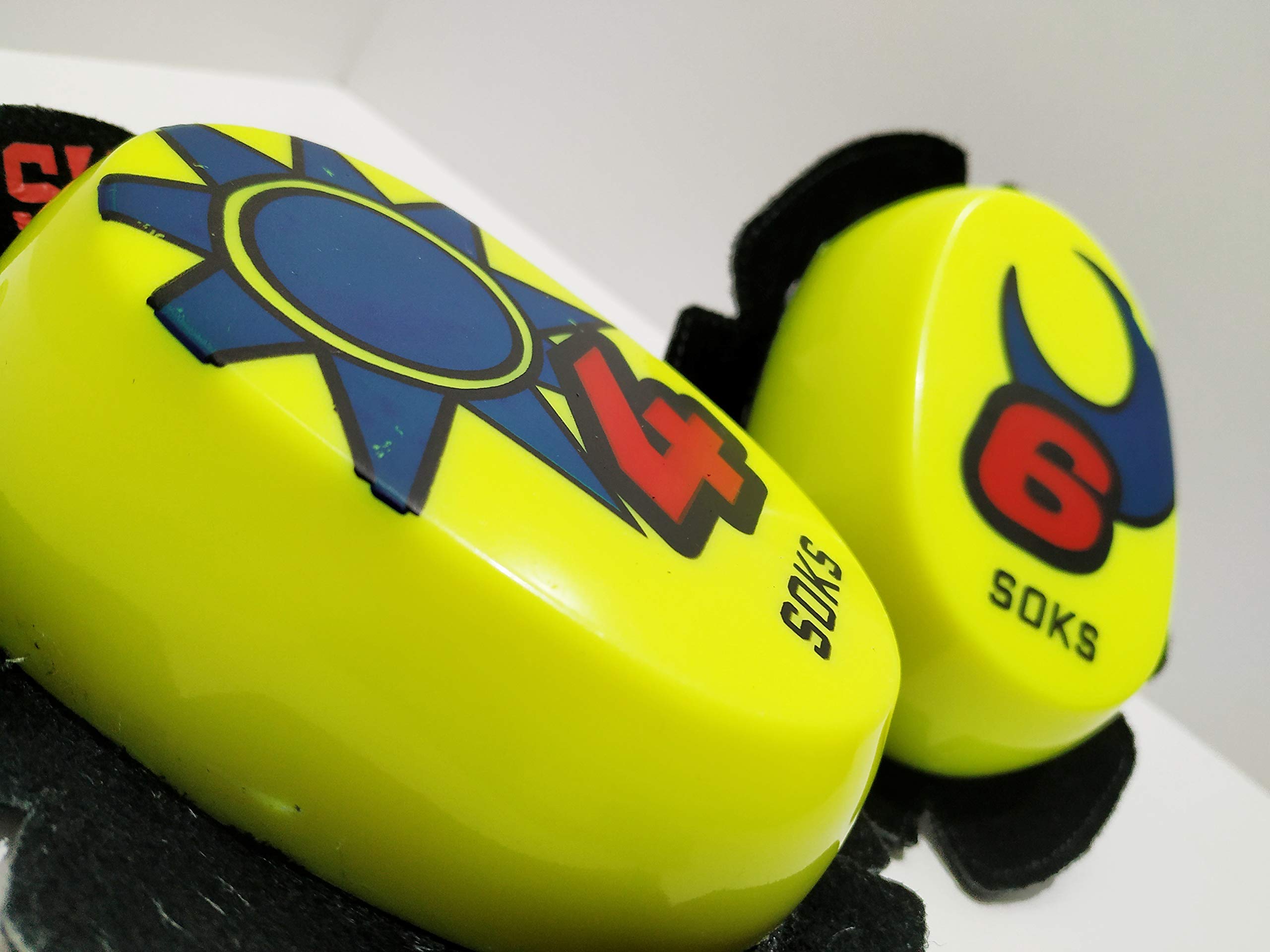 SOKS - Slider per scimmia, RACE SOL E LUNA, giallo fluo