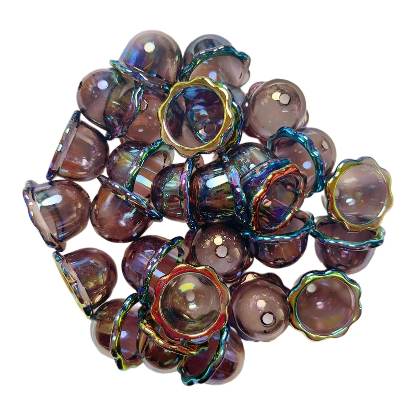 Multipurpose Sturdy Acrylics Winds Chimes Beads Accessory Decoration for Craft Supplies Keychains and Phone Charm Personalize Jewelry Findings