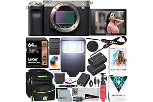 Sony A7C Full Frame Interchangeable Lens Camera Body Only (Silver) - ILCE7C/S