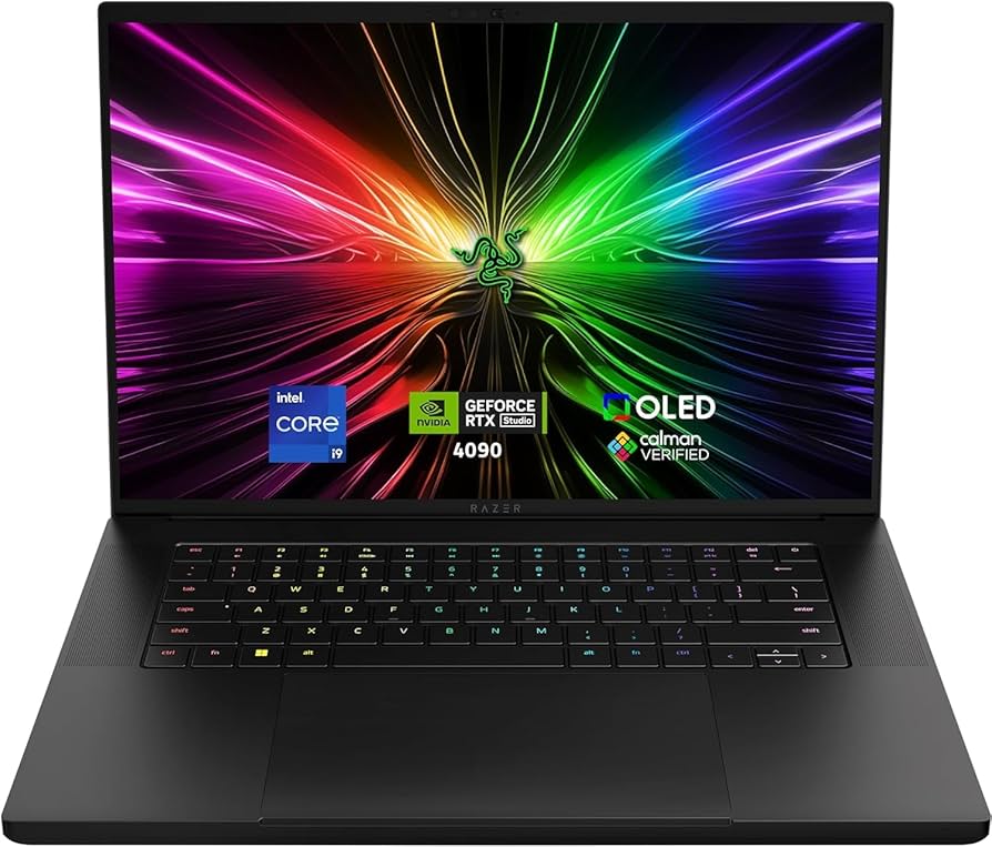 [美品] RazerBlade16(2024)+RTX4090 MEM96GB Razer Notebook para jogos Blade 16 (2024): NVIDIA GeForce