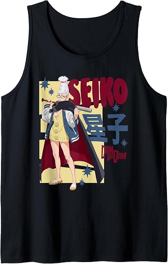 Dan Da Dan Seiko Ayase Alien Yokai Paranormal Anime Tank Top