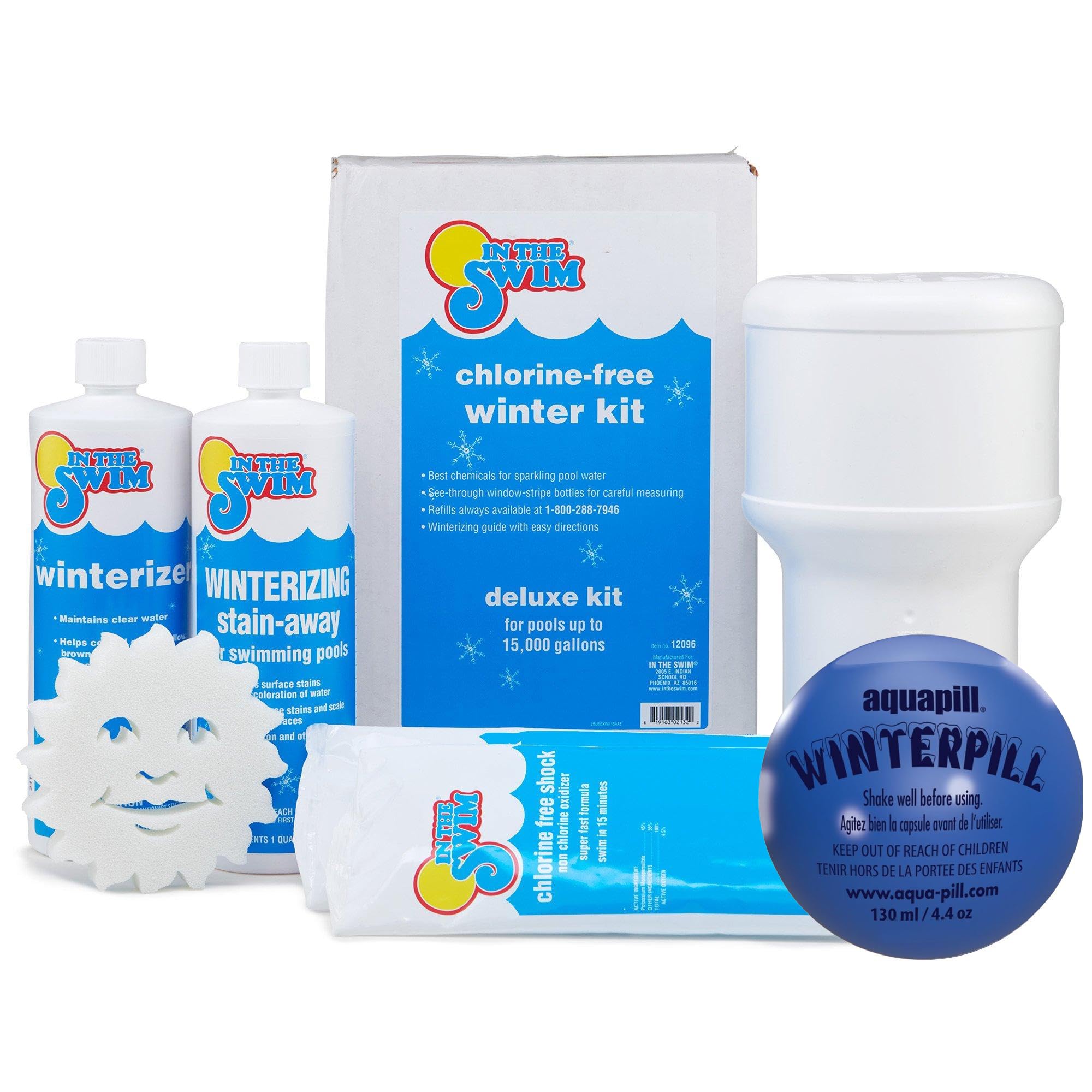 In The Swim Pool Closing Kit and Winter Pill Bundle 15,000 Gallons