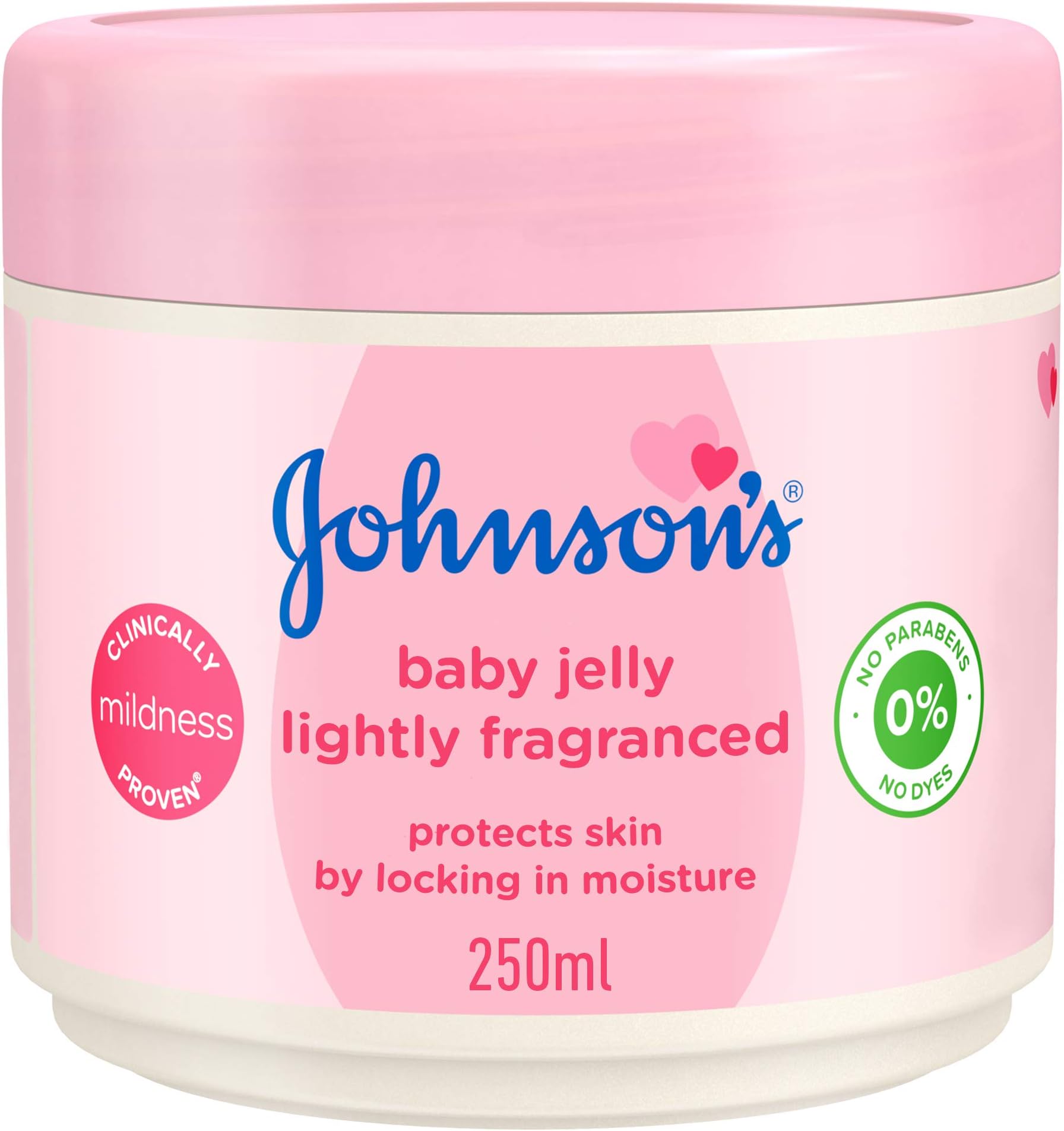 Jelly, Lightly Fragranced (250ml), Gentle and Dermatologist Tested Moisturiser to Protect and Lock in Moisture for Baby's Delicate Skin