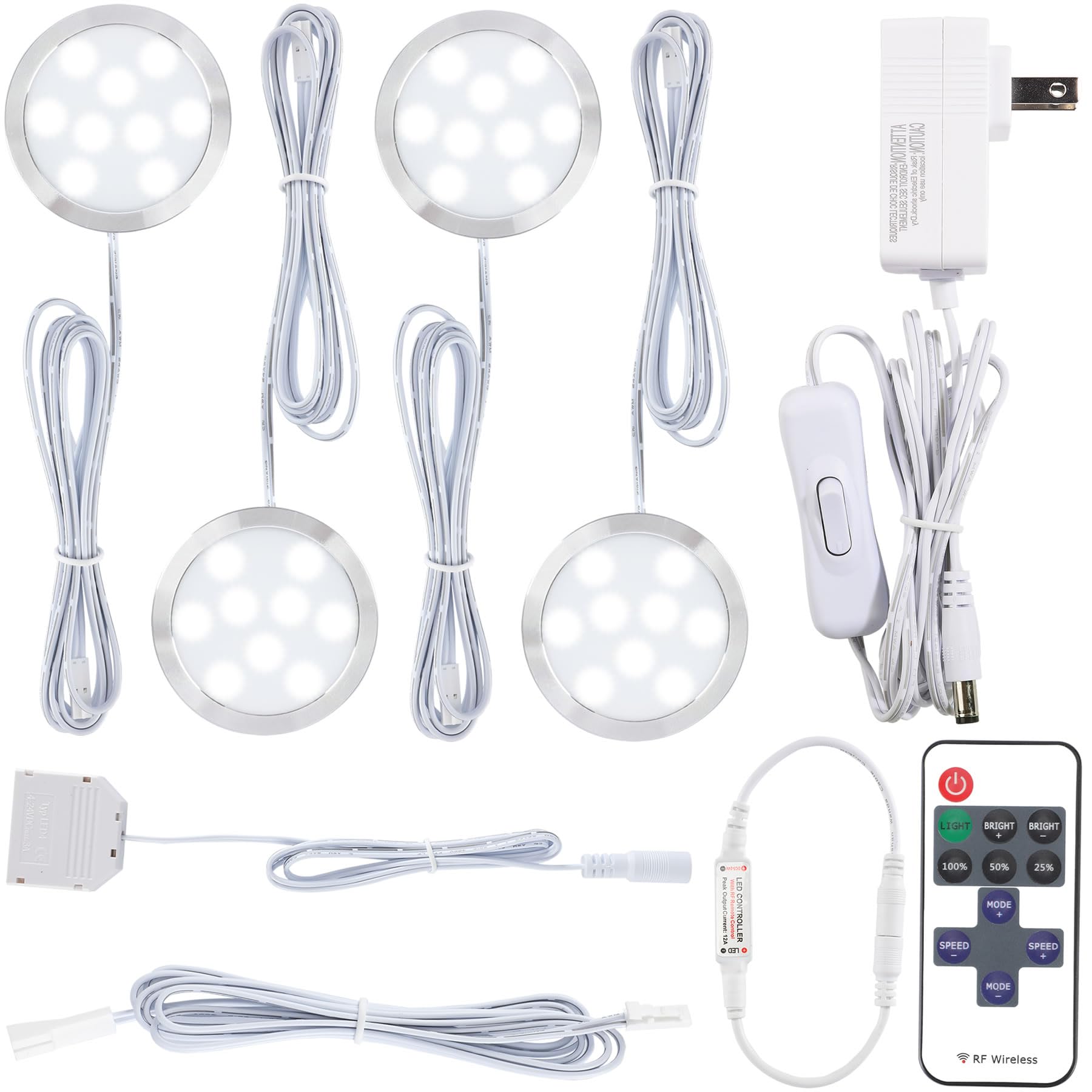 Meigour LED Closet Light Kit, Kitchen Under Cabinet Accent