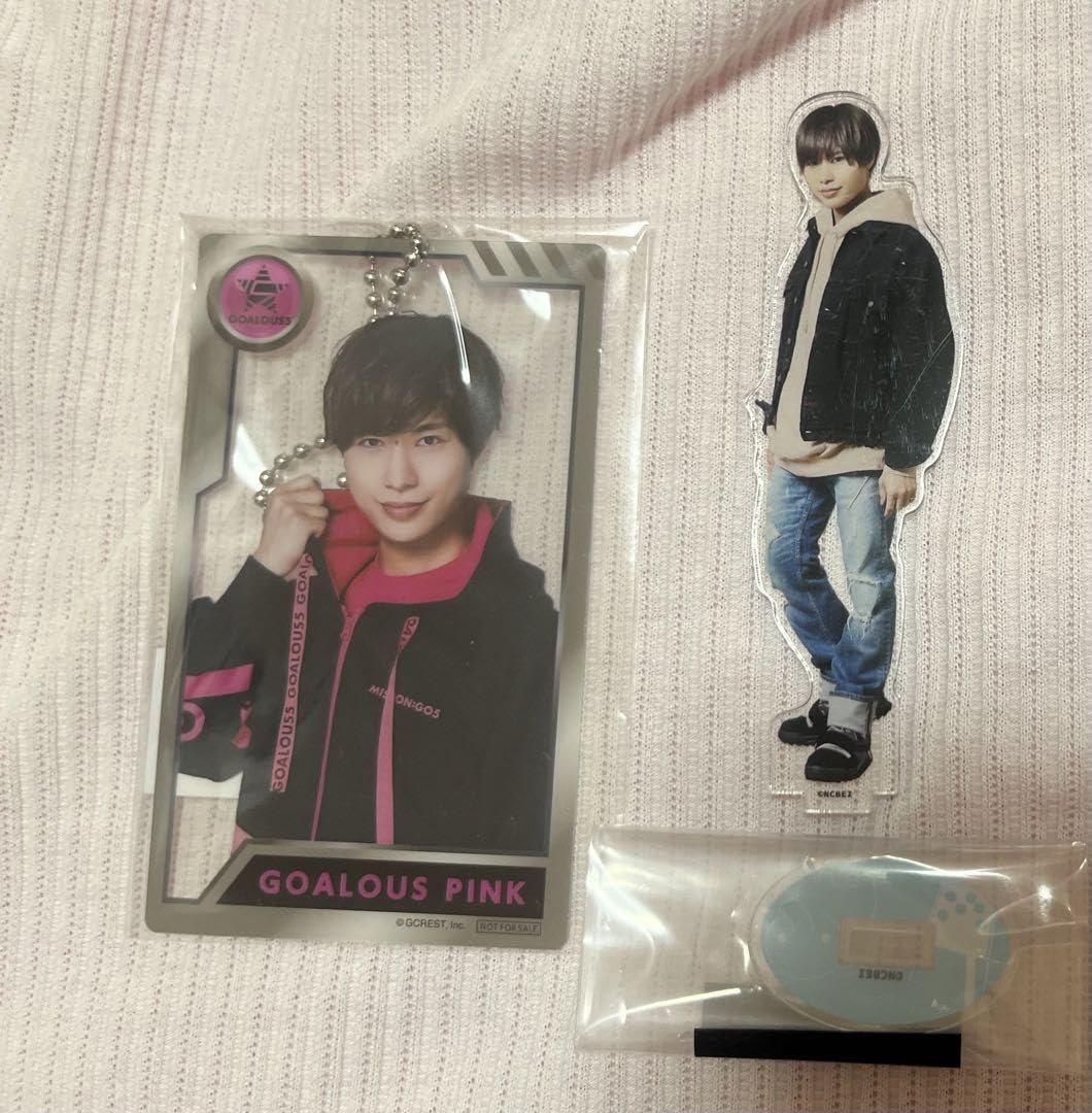 GOALOUS5 ピンク 深町寿成 アクスタ 【公式通販】