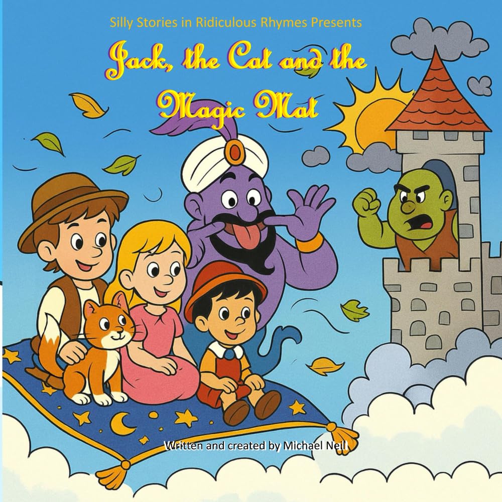 Jack, the Cat and the magic mat (Silly Stories in Ridiculous Rhymes)