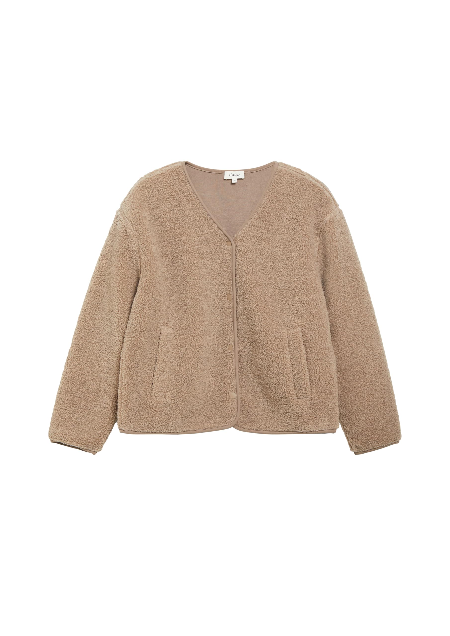 s.Oliver Damen 2182315 Teddy Jacke