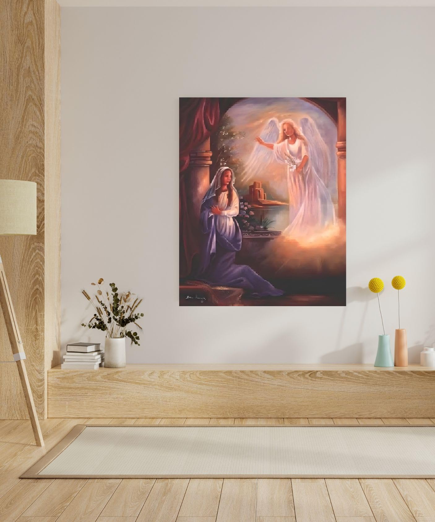 Amazon.com: Impact Posters Gallery Mother Mary with Angel