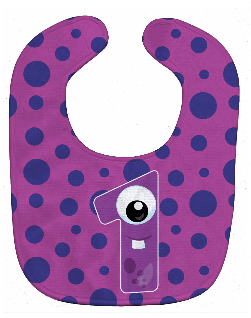 Monster Month 1 Baby Bib