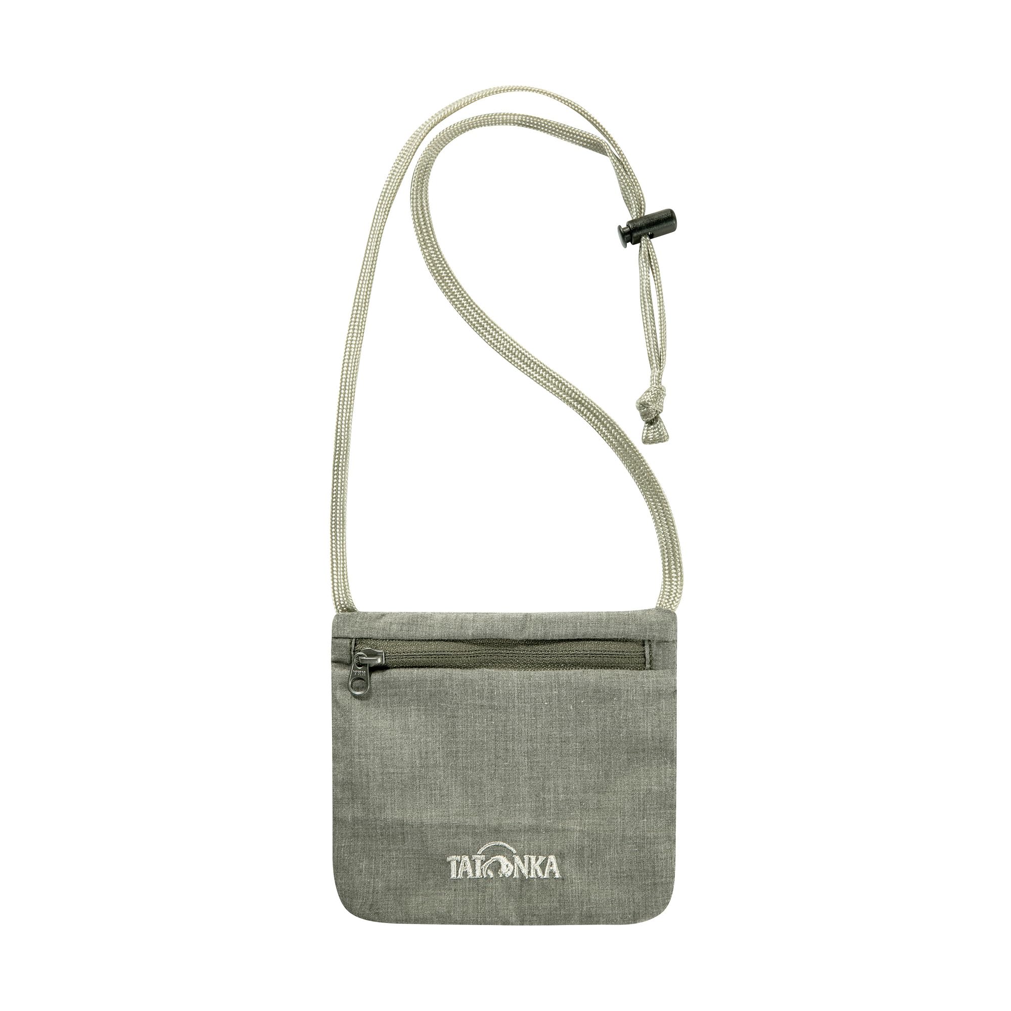 Tatonka Neck Pouch Skin ID Pouch - Small, Lightweight Wallet for Hanging with Zip Compartment - Offers Space for ID Card, Driving Licence, Credit Cards, Cash
