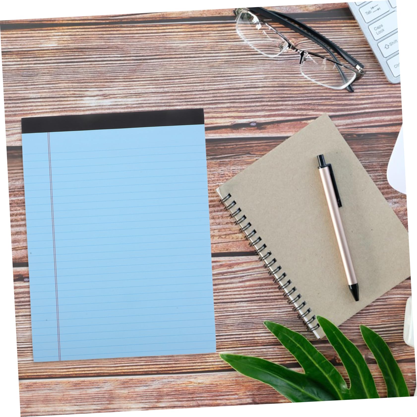 Beavorty 1 Jeu Bloc-notes Détachable Mini-bloc-notes Bloc-s Carnet De s Fournitures De Bureau Écriture Blocs-s Scolaires Bloc-s Papier Blue 4 Pièces