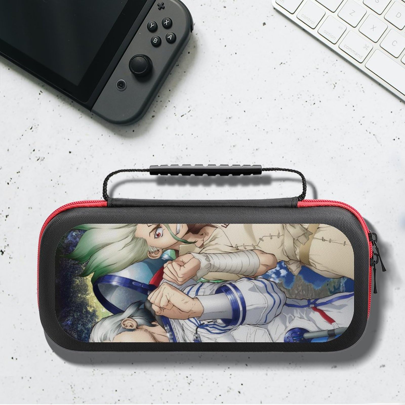 Amazon.co.jp: ドクターストーン Switch ケース Switchに対応収納