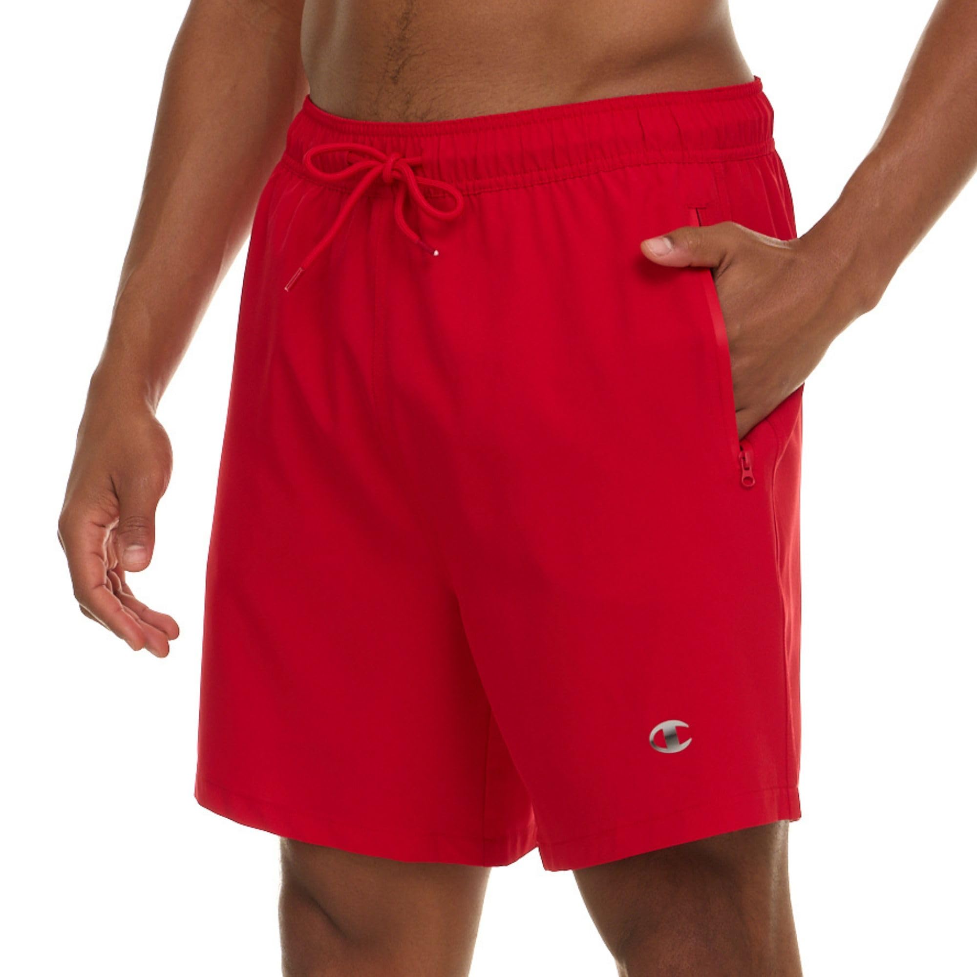 Champion Maillot de bain pour homme avec doublure de compression, short de bain 2 en 1, entrejambe de 17,8 cm pour la natation