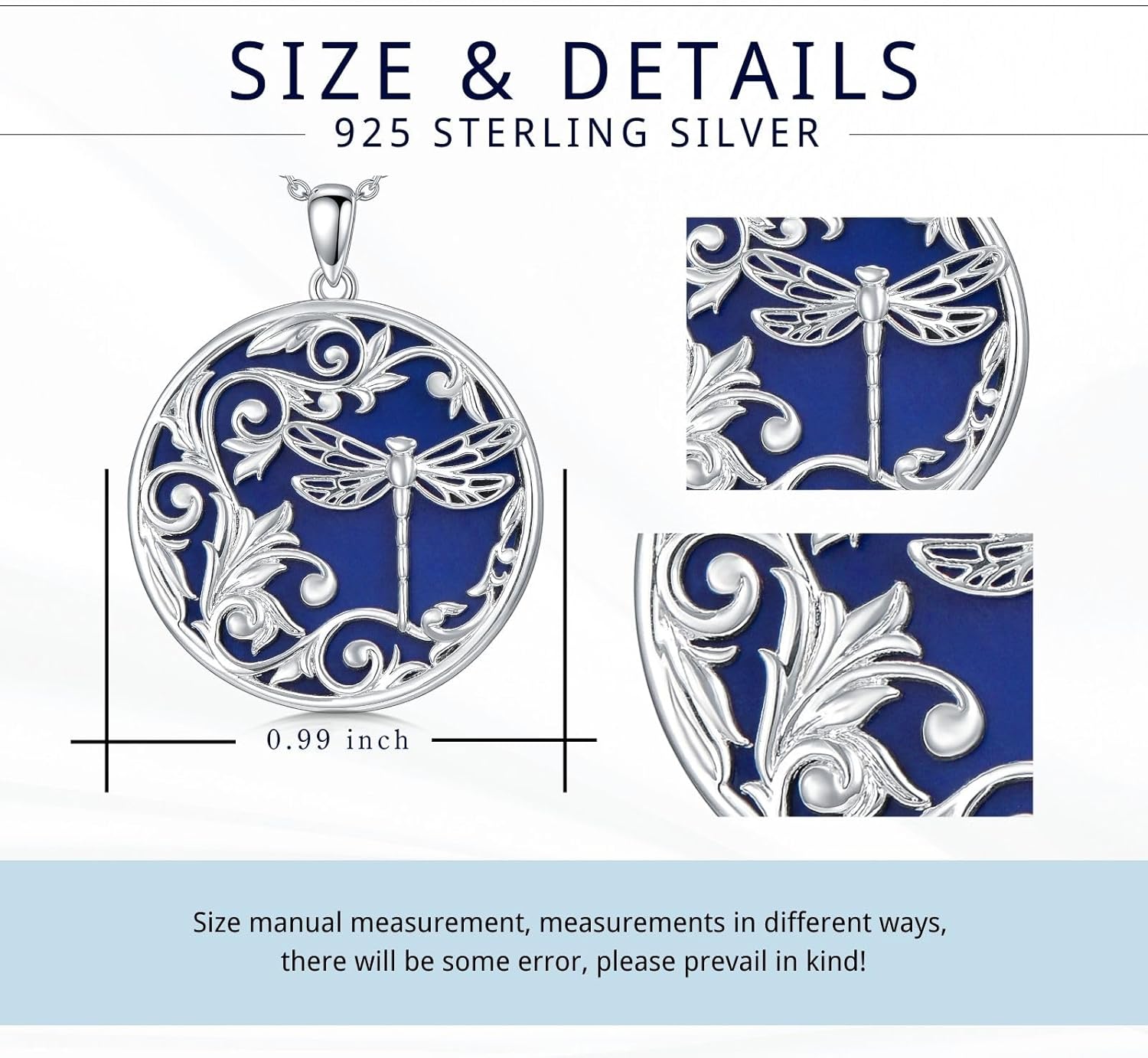 KZX Cat/Dog/Phoenix/Eagle/Whale/Shark/Puffin/Starfish/Chicken/Butterfly/Owl/Bee/Frog/Seahorse Necklace Sterling Silver Animal Pendant Jewelry Gift for Women - Image 5