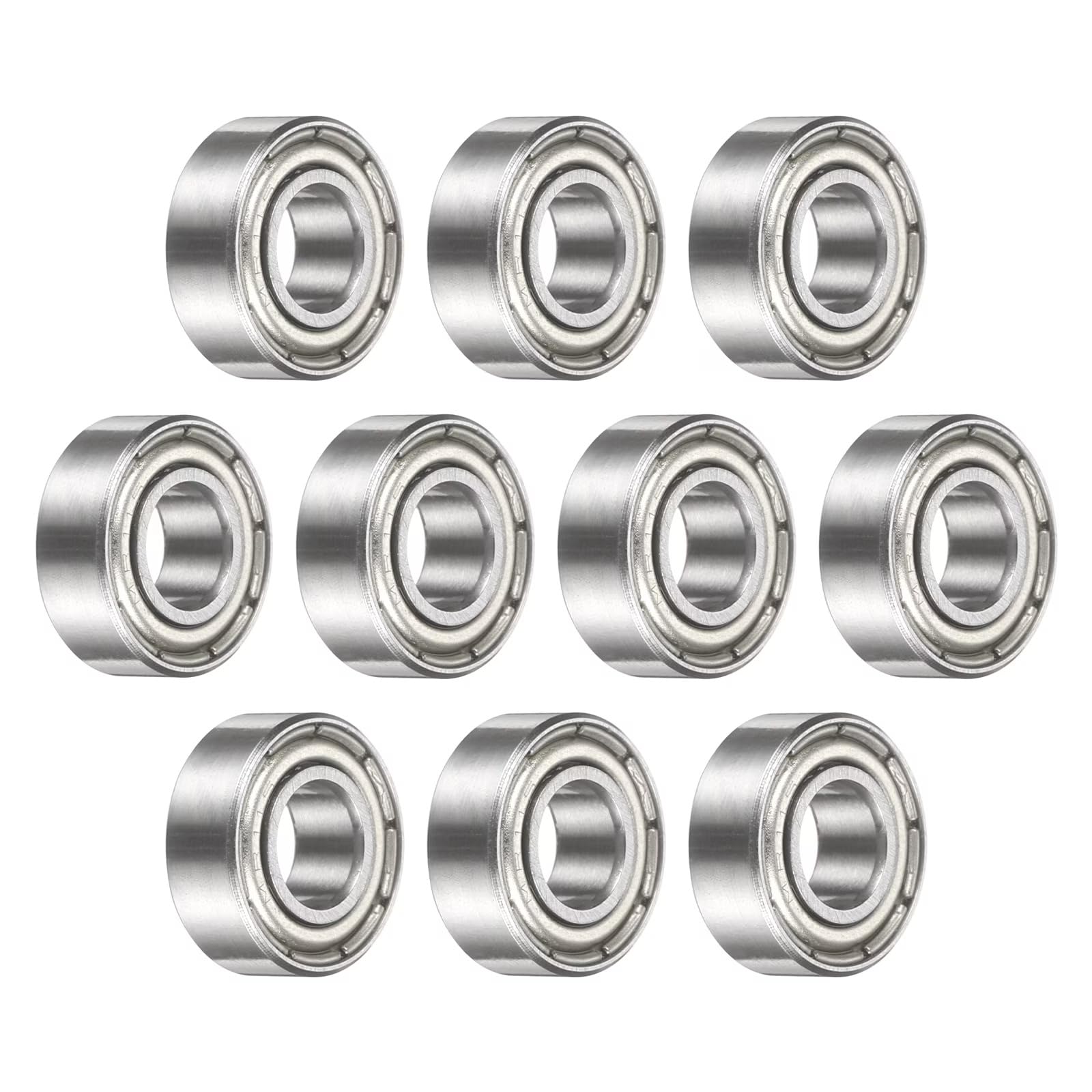 XERFU | MR115 ZZ | 10 Pieces | 5mm ID x 11mm OD x 4mm Width | Double Metal Shield Miniature Ball Bearing-image-42