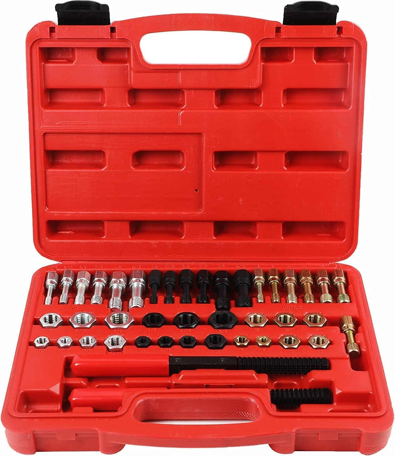 MOTOCOCHE Thread Chaser Repair Set 42Pcs Rethread Repair Tool