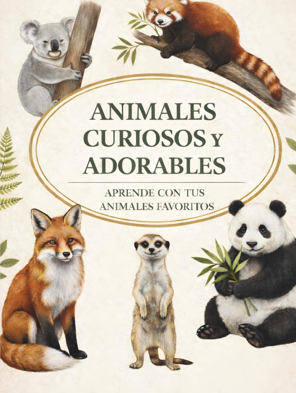 Animales curiosos y adorables: Practica tu lectura con los animales más adorables y curiosos de la naturaleza, ideal para aprender a leer y fomentar la lectura
