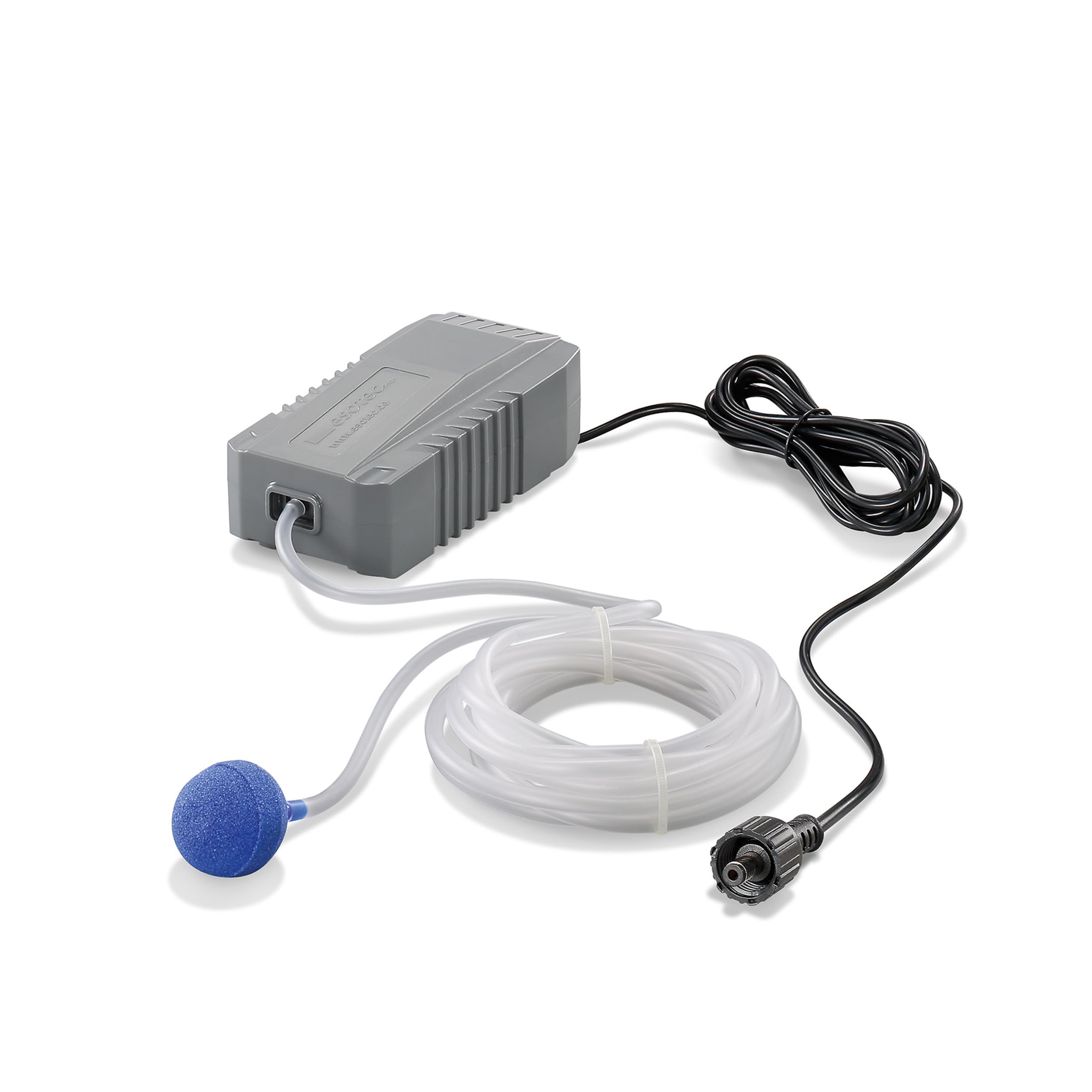 esotec Solar Teichbelüfter AIR S, 6-9V/DC Einzelpumpe, Ersatzpumpe, Sauerstoffpumpe, Gartenteich Luftpumpe, Teichpumpe, Belüfterpumpe, Zubehör-Pumpe, IP44 101850
