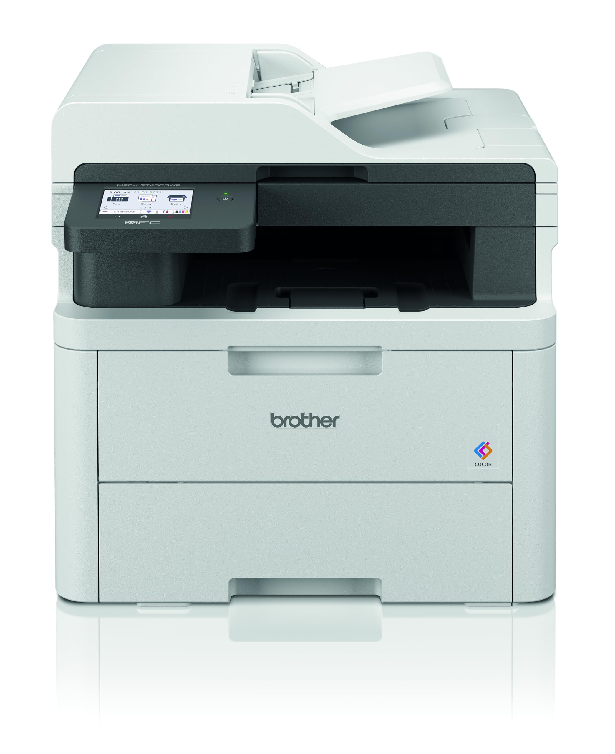 Brother MFC-L3740CDW - Dispositivo multifunzione 4 in 1 a colori con Wi-Fi/LAN e stampa fronte/retro