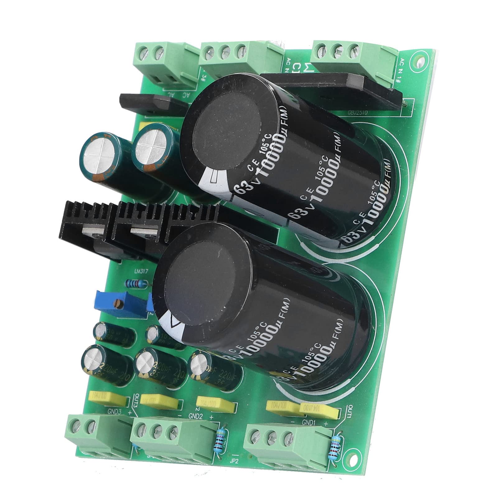Moduł podwójnego wzmacniacza z filtrem Mavaol. Przemysłowy element elektroniczny