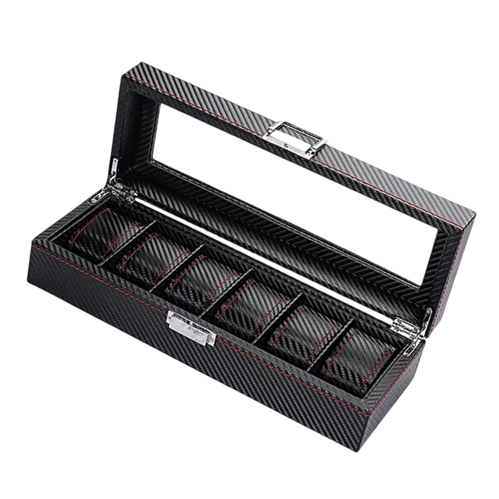 HDOYTXXM Flexible Jewelry Planner Box Fiberboard Frame Scratch Verification Plan Safeguards Valuables During Travel Family Secure Storage Box