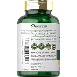 Carlyle Ceylon Cinnamon Capsules 4000 mg | 120 Count | Non-GMO & Gluten Free Supplement