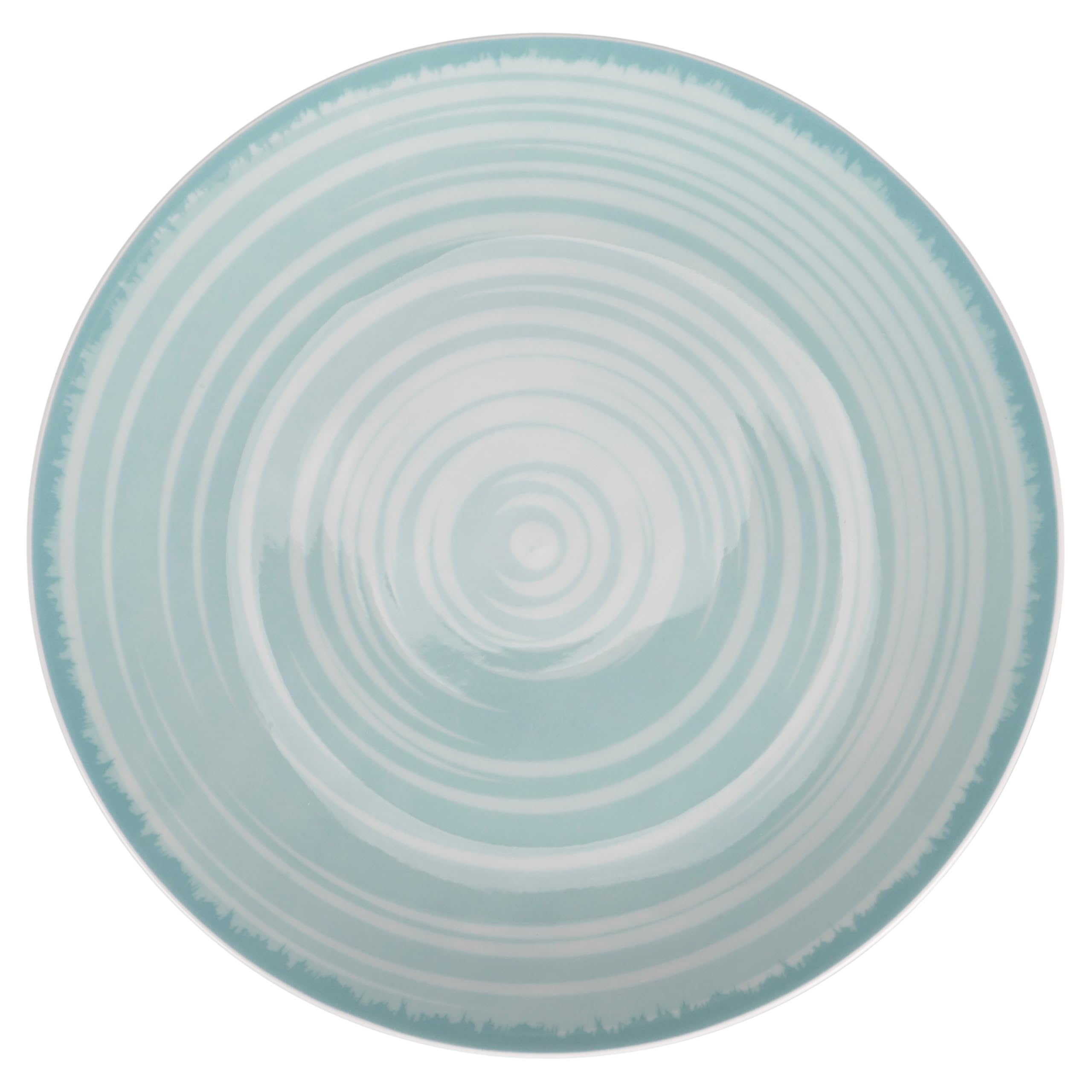 Villa d'Este Home Tivoli 1996 Baita Acqua Set of 6 Porcelain Dinner Plate Diameter 27 cm