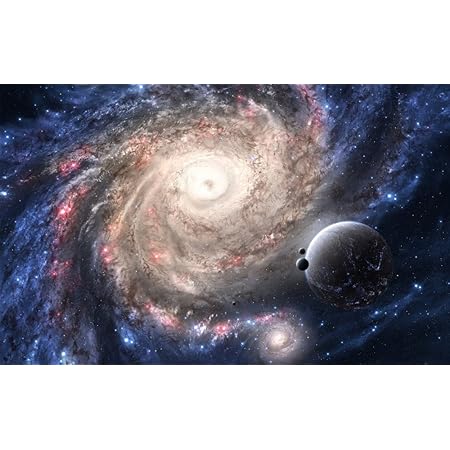 Amazon Co Jp 絵画風 壁紙ポスター はがせるシール式 銀河 ギャラクシー スター 宇宙 惑星 天体 神秘 癒し パワー キャラクロ Spc 005w1 ワイド版 921mm 576mm 建築用壁紙 耐候性塗料 ホーム キッチン