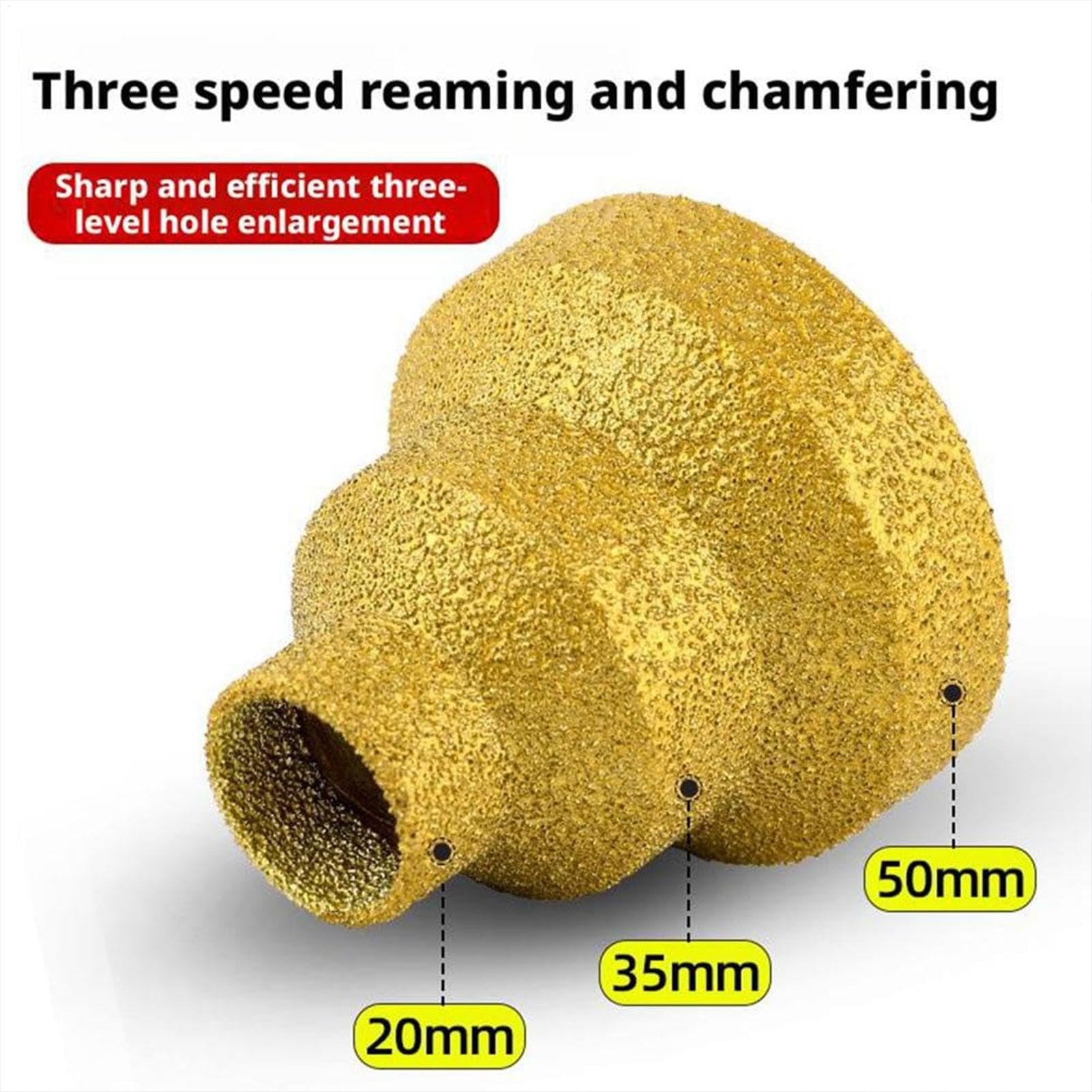 Metal Drill Bit Hole Expander Conical Step Drill Bit For Metal Woodworking Concrete Tile Bevel Chamfer Drill Bits For Precision Drilling In Various Materials Like Steel, Wood, And Ceramic