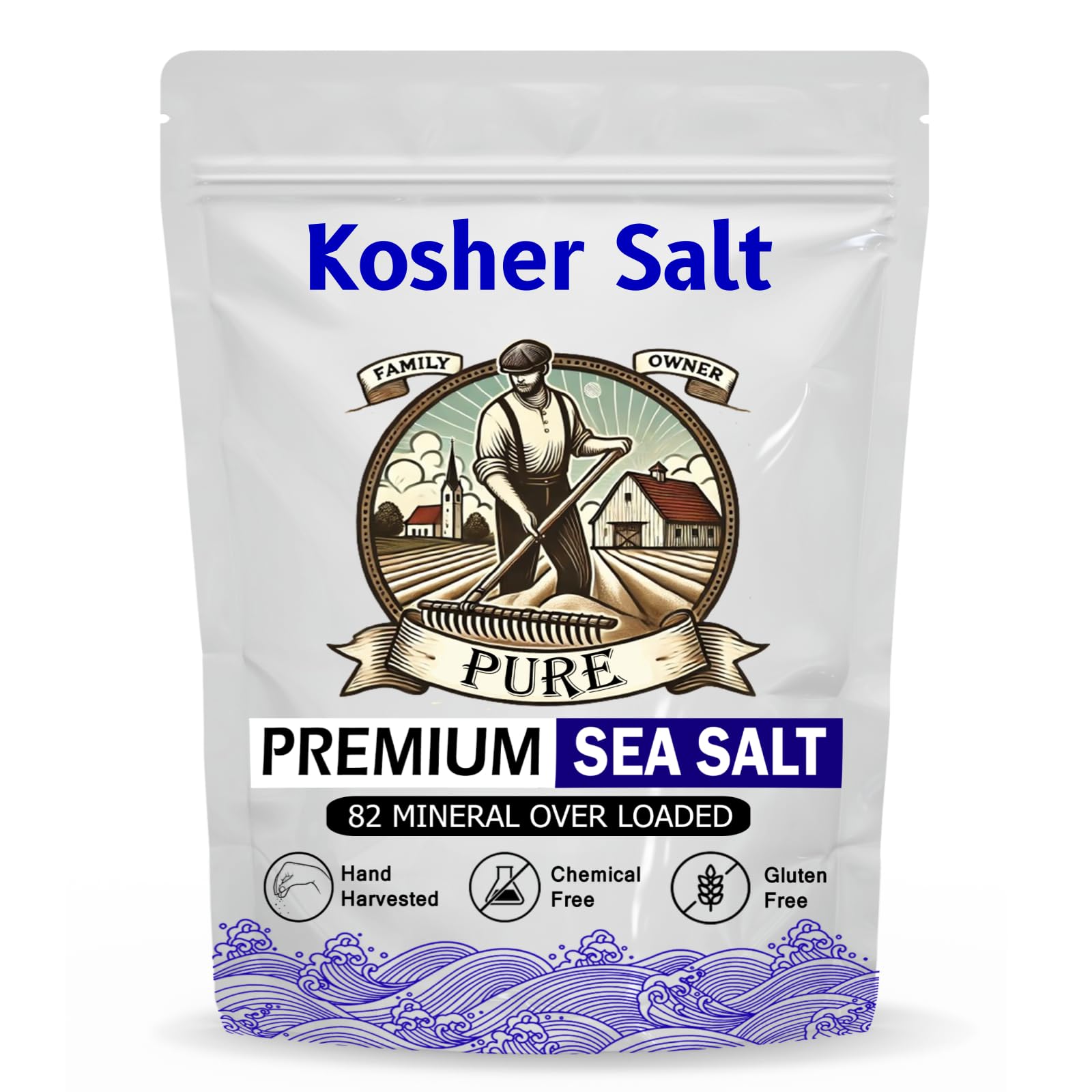 Extra Special Kosher Salt - All Natural 82 Mineral Rich Coarse Sea Salt - 100% Pure and Fresh (B0DH2QQZM4) Amazon Price History, Amazon Price Tracker