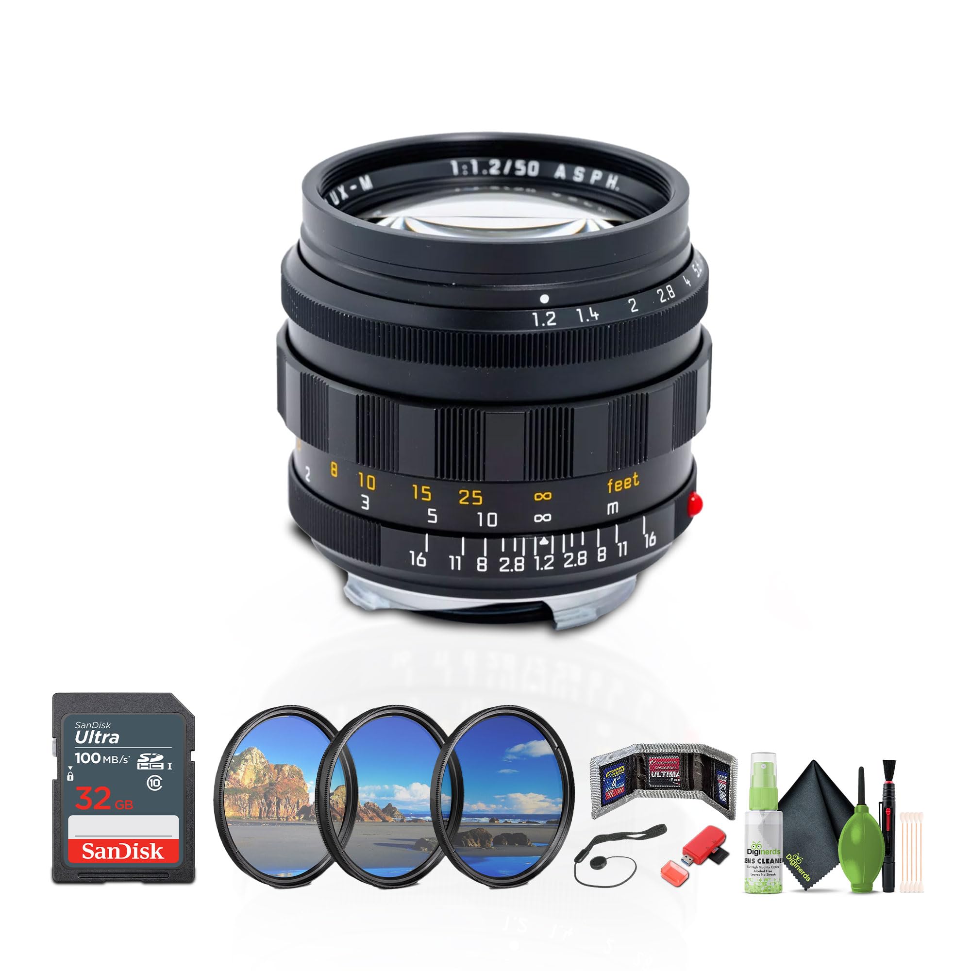 Amazon.com : Leica Noctilux-M 50mm f/1.2 ASPH. Aspherical Lens