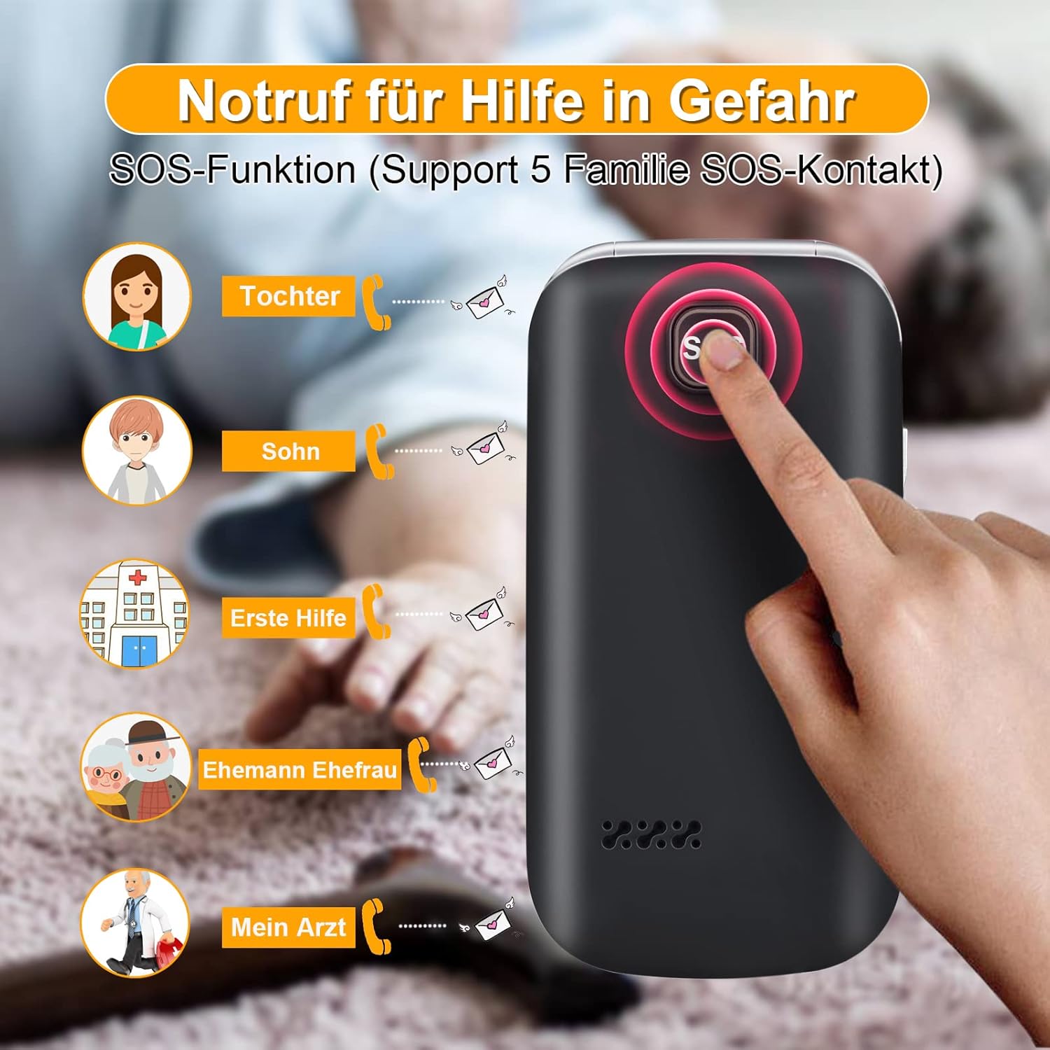Folding Mobile Phone for Seniors without Contract with Large 2.4 Inch Colour Display T201 Folding Mobile Phone for Seniors without Contract with Large 2.4 Inch Colour Display T201