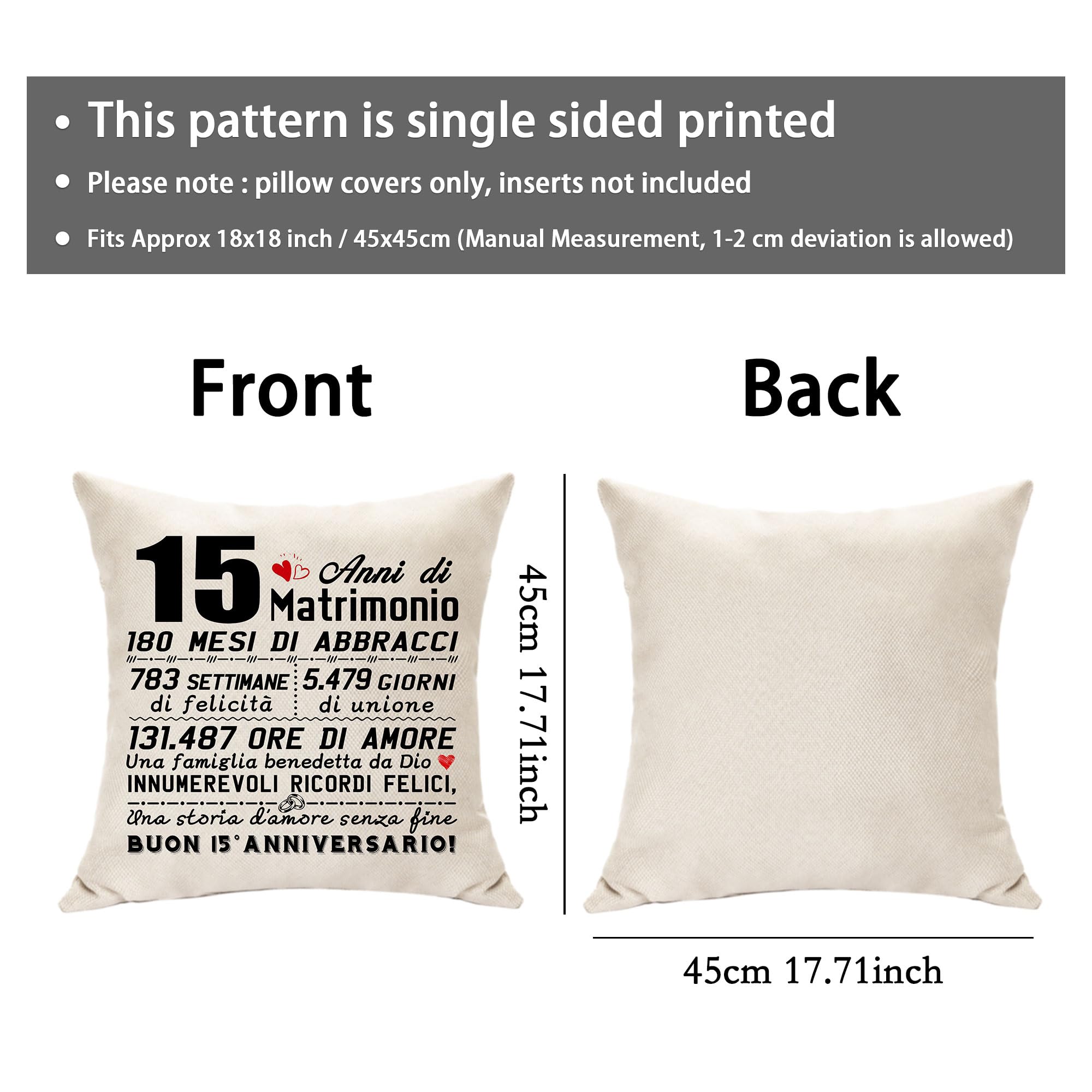 Cuscino Personalizzato Per Padrino | 45x45cm | Tessuto Lino | Regalo Battesimo O Compleanno - Foto 4