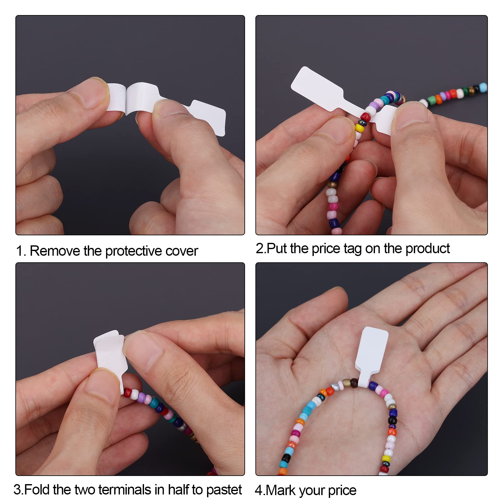 Cartellini Del Prezzo 28x13 Mm - Accessori Per Gioiellerie - Foto 2