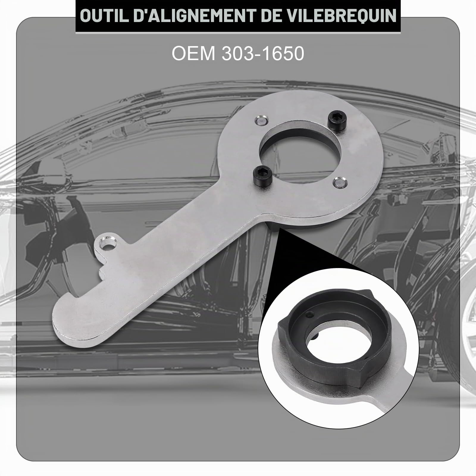 Outil Réglage Moteur compatible avec Ford2.0 TDCi,avecVilebrequin Alignment