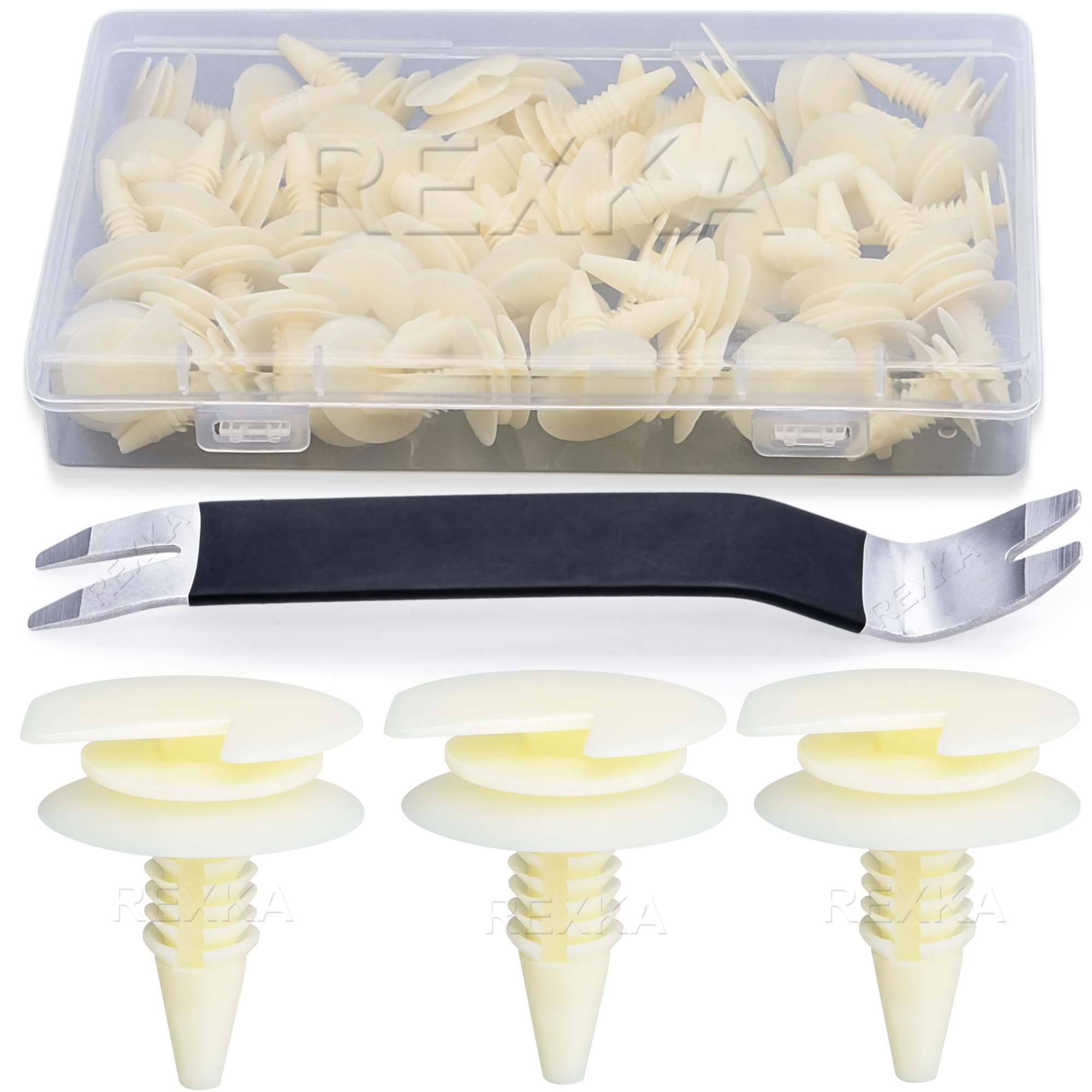 Amazon.com: Rexka 51pcs Door Panel Retainer Clips for GM 3065575
