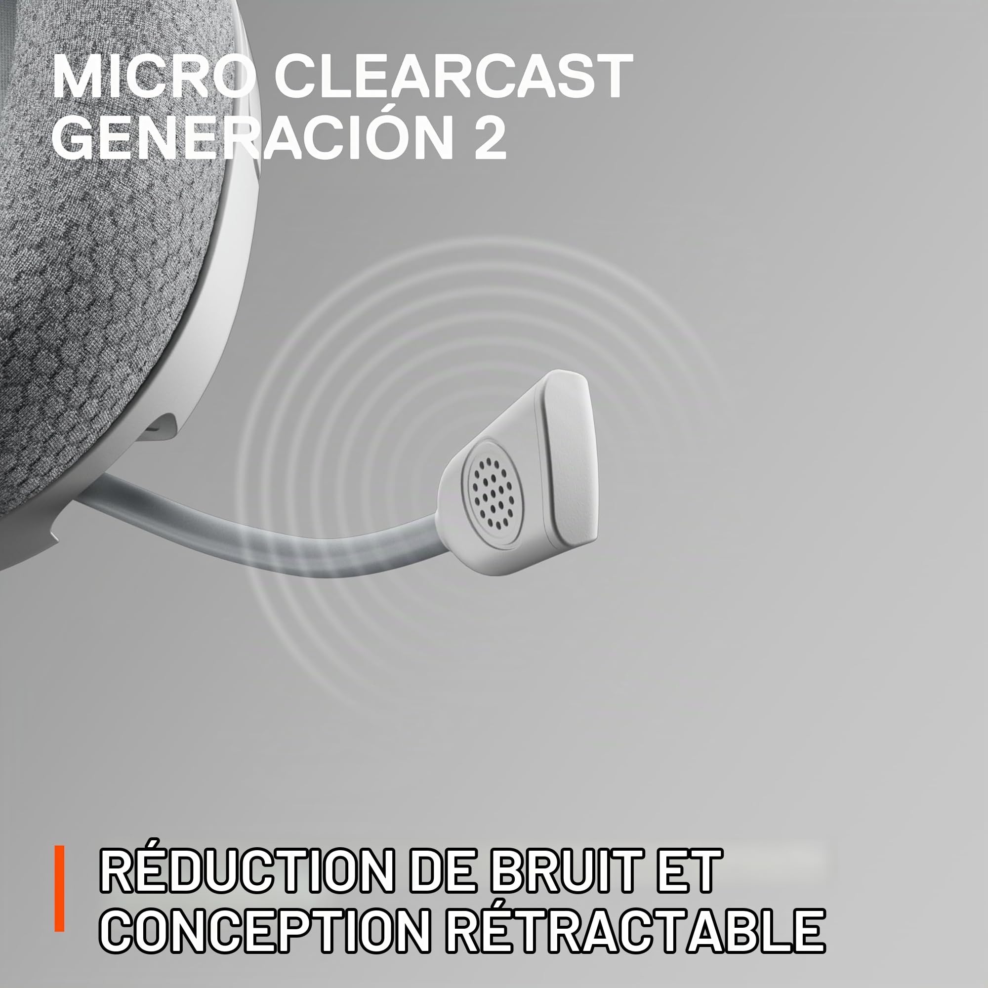 SteelSeries Arctis Nova 1P Casque de Jeu multisystème — Pilotes Hi-FI — Audio Spatial 360° — Conception Confortable — Durable — Léger — Micro antibruit — PS5/PS4, PC, Xbox, Switch - Blanc
