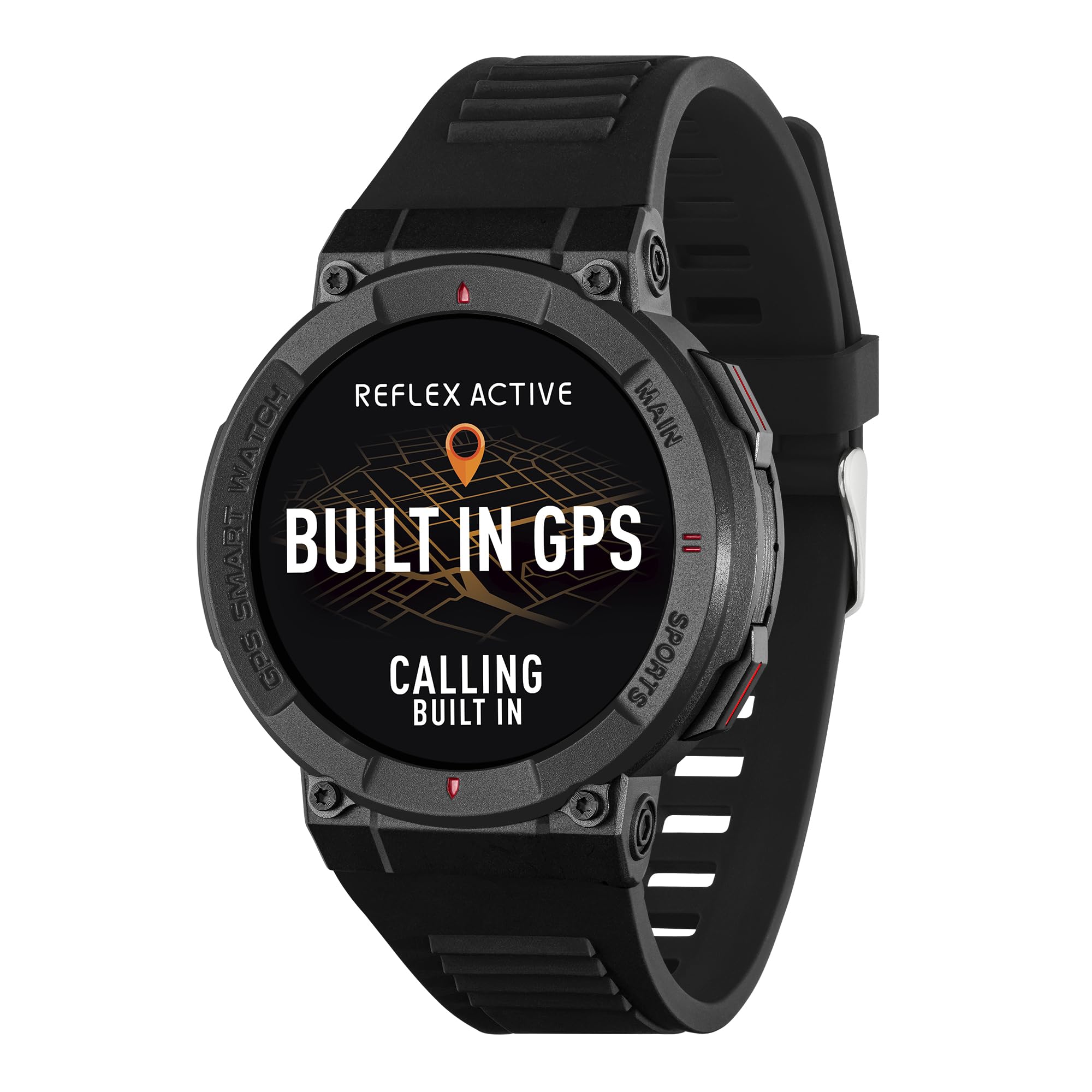 Reflex Active Series 43 Smart Watch for Men Women with Built-in GPS, 100+ Sports Modes, Heart rate, Step Counter - Image 2