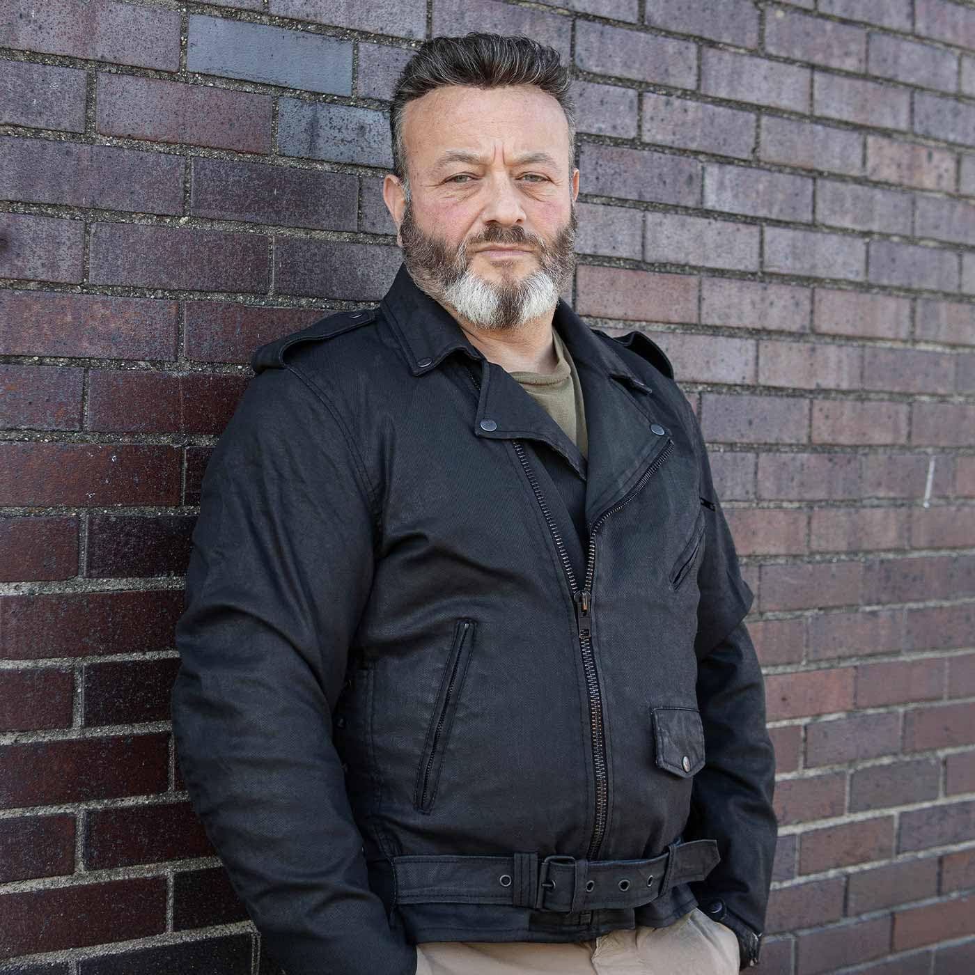 Milwaukee Leather Męska kurtka dżinsowa MDM1020 Armored Black Woskowany dżins, XXL, Czarny, XXL