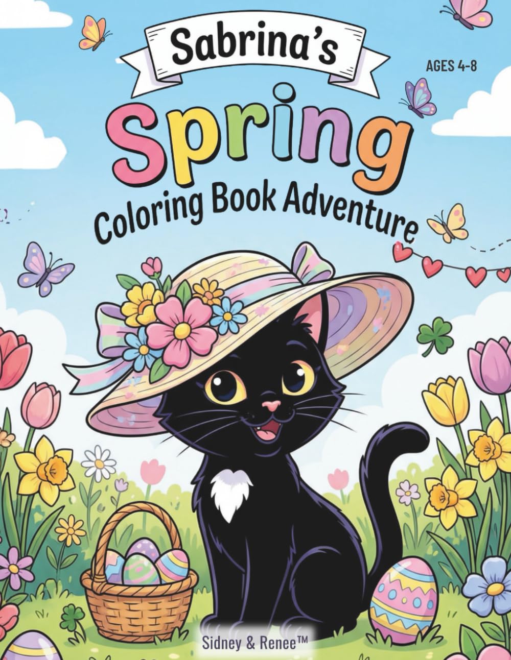 Sabrina's Spring Coloring Book Adventure