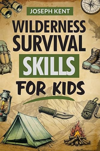 Wilderness Survival Skills for Kids: Basic Survival, Fire Building, Navigation, Shelter Building, First Aid and Safety Skills for the Young Explorer.