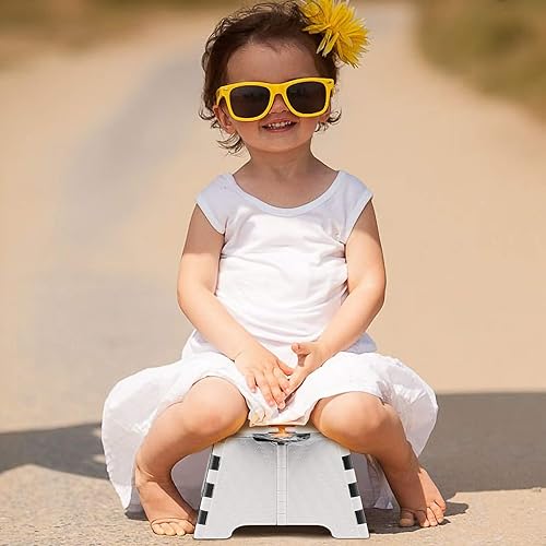 Miniatura 9 de Asiento de entrenamiento portátil para niños pequeños, inodoro plegable para niños, inodoro plegable para niños, orinal de viaje para automóvil