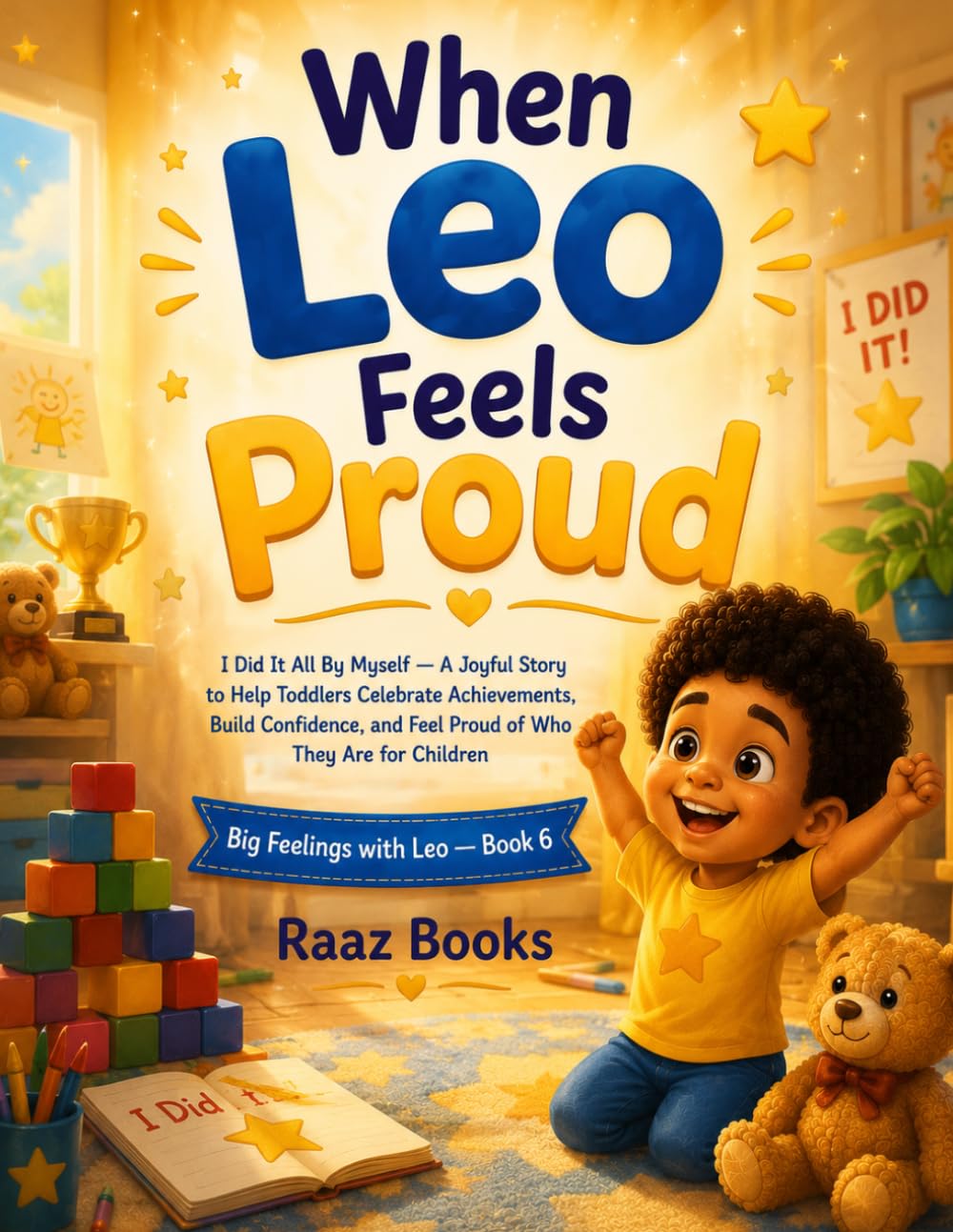 When Leo Feels Proud: I Did It All By Myself A Joyful Story to Help Toddlers Celebrate Achievements, Build Confidence, and Feel Proud of Who They Are for Children (Big Feelings with Leo)