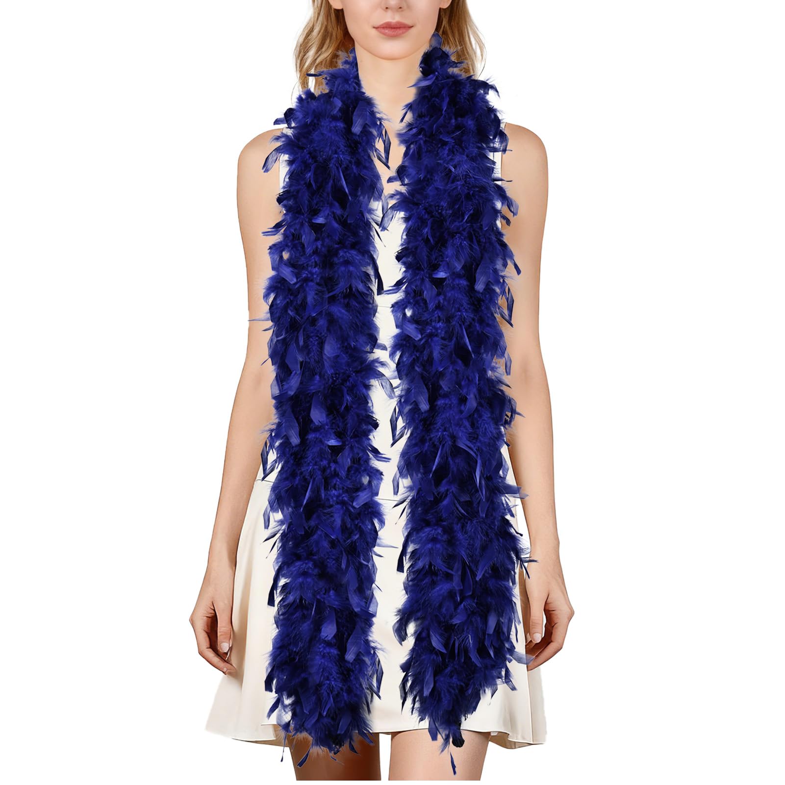 THARAHT 19 Color- 40/60g 2Yard Chandelle Feather Boa Dancing Wedding Party Halloween Costume Decoration Feathers boa