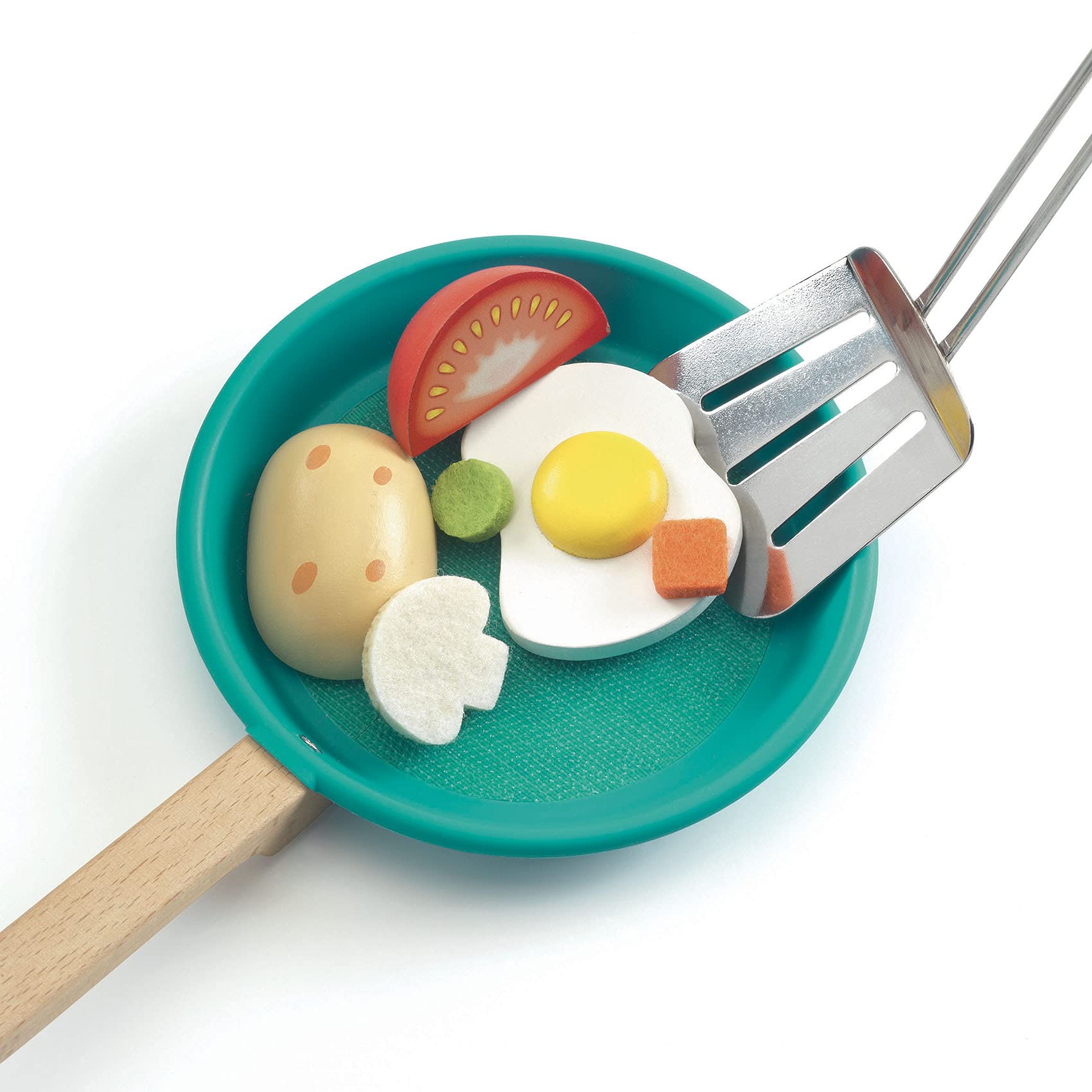 DJECO 35502 Cook & Scratch – Kit D'imitation Cuisine Et Pâtisserie Multicolore | Jouet éducatif Non Toxique Dès 3 Ans