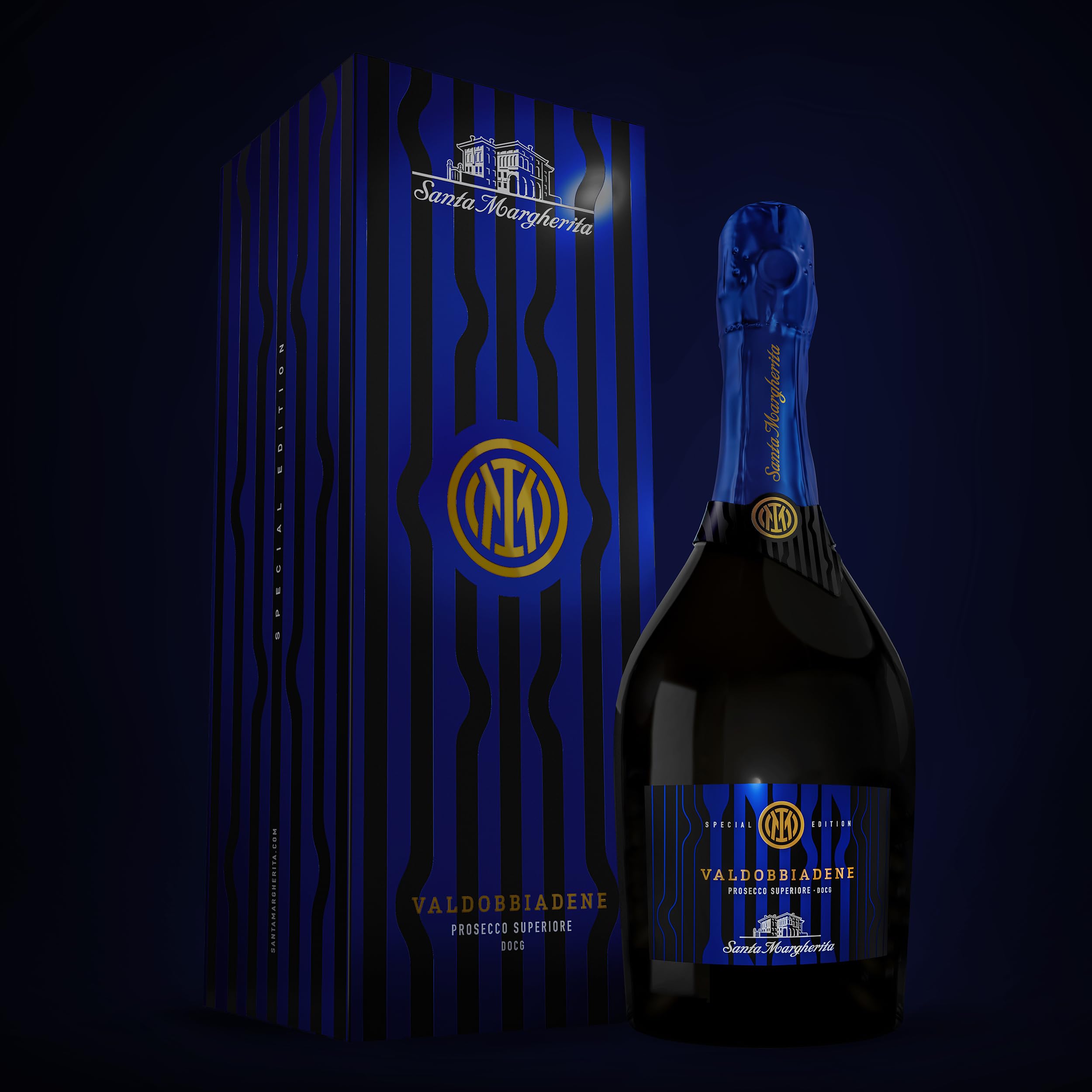 Valdobbiadene Prosecco Superiore Brut DOCG 0,75L Special Edition INTER – Santa Margherita